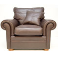 Duresta Bentley Chair front view 